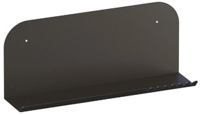 Raft de perete Longoan 2 (negru). Promo -7%. 1107806