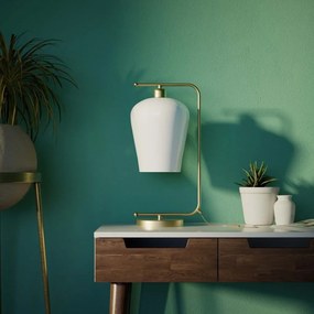 Veioza design italian din alama si sticla Talis