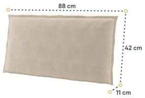 Perne tablie pat 180 cm bej Cozy