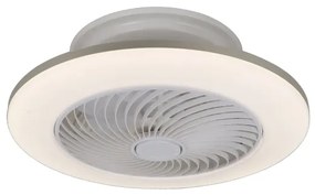 Plafonieră LED dimabilă cu ventilator Rabalux 6710 DALFON LED/36W/230V + telecomandă