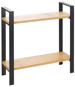 WENKO 53029100 - Poliță LOU 32x33 cm negru/maro