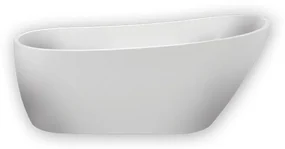 Cada freestanding Florida Natalia P-160 cu instalatie completa alb