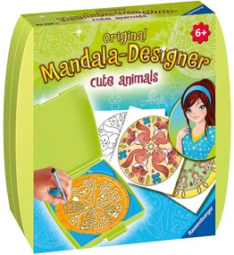 SET DE CREATIE MINI MANDALA CU ANIMALE - RAVENSBURGER (RVSAC29766)