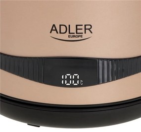 Ceainic electric cu mentenanta termica Adler, 1,7 L, 2200W, Setare 40-100°C, Auriu