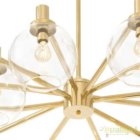Candelabru design LUX cu 12 brate Selva auriu 111974 HZ
