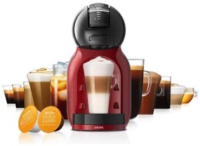 Krups NESCAFÉ DOLCE GUSTO MINI ME, 1500W, roșu/negru, aparat capsule cafea