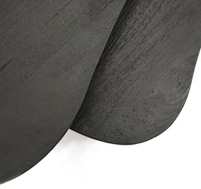 Set 2 masute de cafea din lemn de mango Guus 110x54x38 cm/70x45x32 cm negre