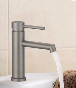 Baterie lavoar Inter Ceramic SS monocomanda gri mat - Gun Gray
