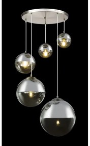 Globo - Lustră pe cablu 5xE27/60W/230V