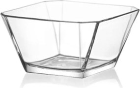 Set 6 boluri LV-KRN260F, transparent, sticla, 11x11x6 cm