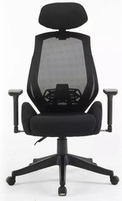 Scaun de birou Q406M material negru