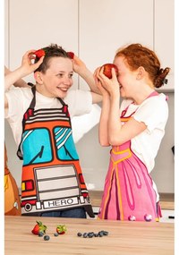 Șorț de bucătărie pentru copii din bumbac reciclat Hero - Tiseco Home Studio