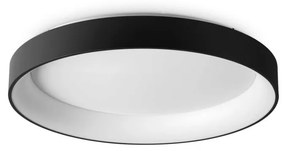 Plafoniera LED design circular Ziggy pl d80 negru