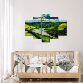 Tablou - Peisaj verde (150x105 cm)