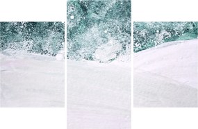 Tablou - Turcoaz abstractizare (90x60 cm)