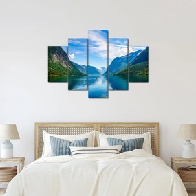 Tablou - Lacul Lovatnet (150x105 cm)