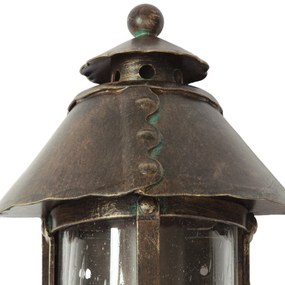 Aplica 1/2 iluminat exterior din fier forjat, design medieval WL 3396