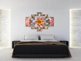 Tablou - Floare caleidoscopică (150x105 cm)