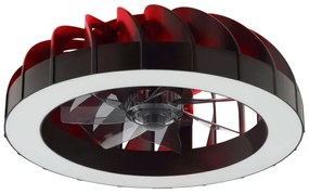 Ventilator LED RGBW de tavan cu lumină Brilliant FANORA LED/30W/230V + telecomandă