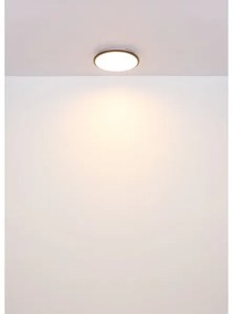 Plafonieră LED Globo 41569-18B XANDER LED/18W/230V 3000K d. 35 cm negru
