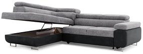 Canapea de colț cu funcție de dormit Annabelle Stânga - Berlin 01/Madryt 110