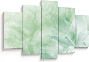 Tablou - Floare verde (150x105 cm)