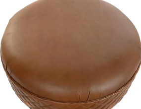 Taburet pentru picioare din piele naturala