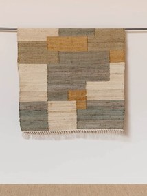 Covor Kilim galben și verde, Grimmi 120x180 cm