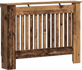 vidaXL Capac pentru radiator Lemn Vechi 112 x 19 x 81,5 cm