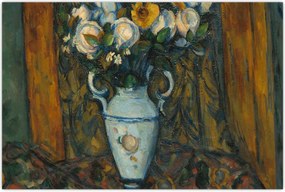 Tablou - Paul Cézanne, Vase of Flowers, reproducere (90x60 cm)