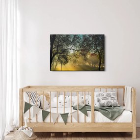 Tablou cu răsărit de soare (90x60 cm)