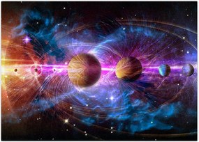 Tablou - Sistemul solar (70x50 cm)