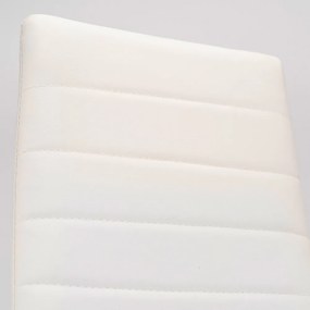 Scaun de masă Tino NOVA în alb-gri