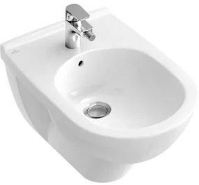 Bideu suspendat, Villeroy&amp;Boch O.novo, 36x56cm, Alb Alpin, 54600001