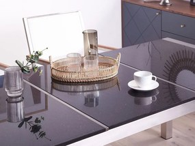 Set de masă pentru grădină Grosso (bej) (scaune bej) (pentru 6 persoane) (granit). 1011630