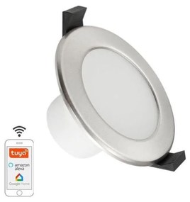 Corp de iluminat LED dimabil pentru baie LED/7W/230V 3000K-6500K Wi-Fi Tuya IP44