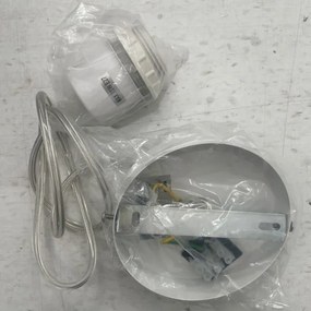 Lustră pe cablu ONLI RICKY 1xE27/15W/230V d. 40 cm alb