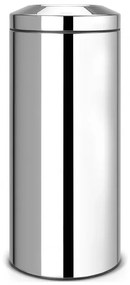 Coș Brabantia Flame Guard 647074, 30 l, Rezistent la foc, Coș interior metalic, Inox, Inox