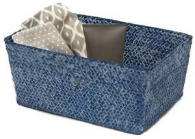Coș de răchită compactor 30 x 20 x 13 cm, maro închis