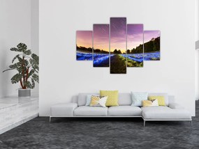 Tablou cu câmp colorat (150x105 cm)
