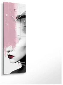 Ceas de perete din sticlă Be you - Styler