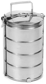 Transportor de alimente Orion din oțel inoxidabil, 4 etaje, 1 l, 4 etaje