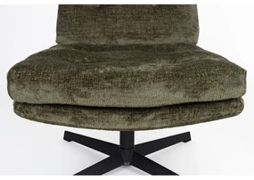 Fotoliu verde pivotant Kai – White Label