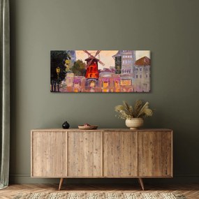 Tablou - Moulin rouge, Paris, Franța (120x50 cm)