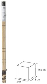 Jaluzele din bambus maro deschis 160x180 cm Natural Life - Casa Selección