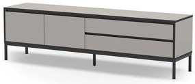 Masă TV gri/bej 180x55 cm Lorenza – Marckeric