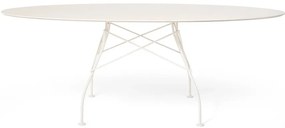 Masă de grădină GLOSSY OVAL, mai multe variante - Kartell Culoare: Alb/alb