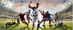 Tablou - Fotbal (120x50 cm)