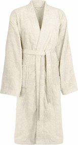 vidaXL Halat de baie KINN Crem XXXL Bumbac