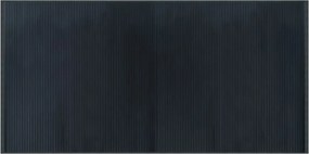 vidaXL Covor dreptunghiular, gri, 100x200 cm, bambus